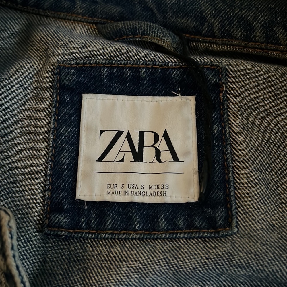 zara jean jacket RARE - Picture 2 of 3